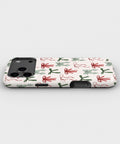 Red Green Ribbon Bow MagSafe iPhone Tough Case - i17PMT p3