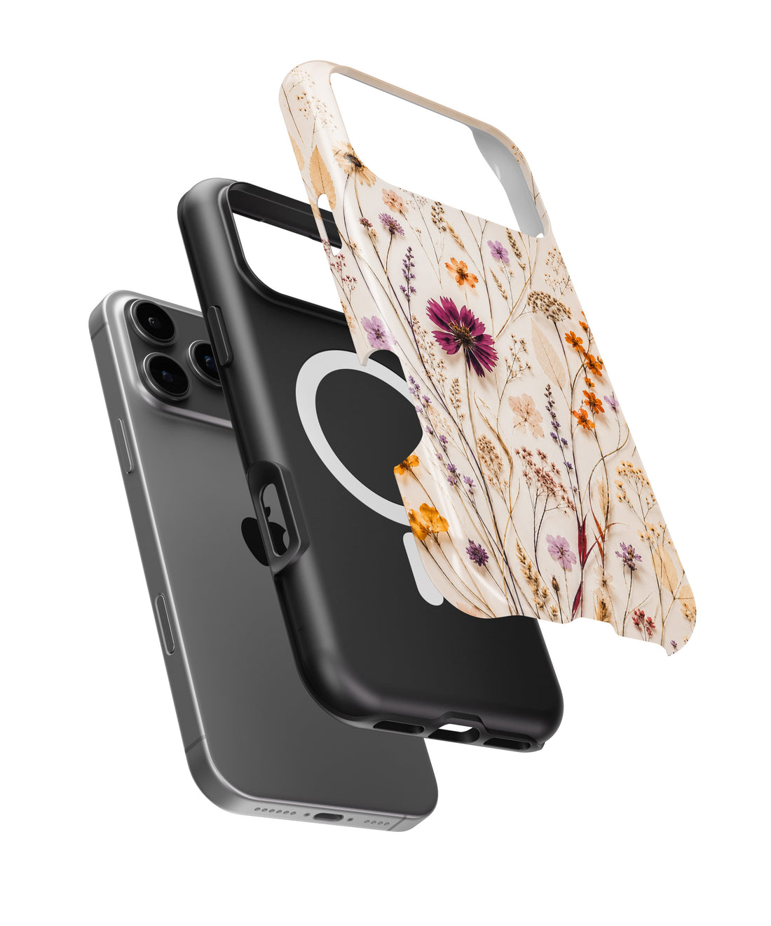 Pressed Wildflower Meadow MagSafe iPhone Tough Case product image for iPhone 17 Pro Max