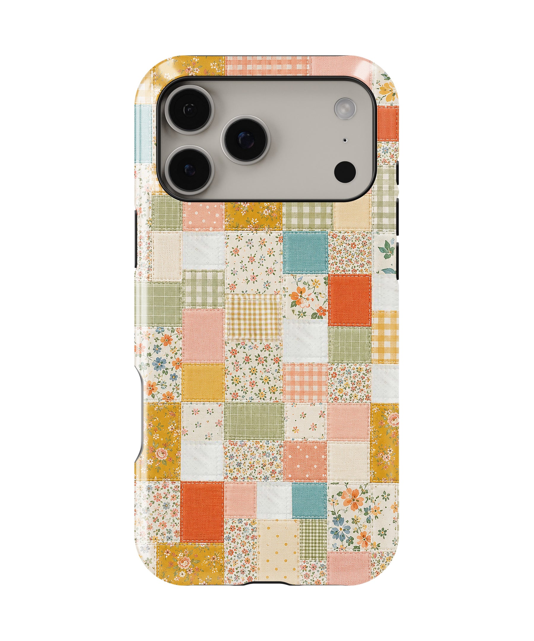Vintage Patchwork Quilt MagSafe iPhone Tough Case