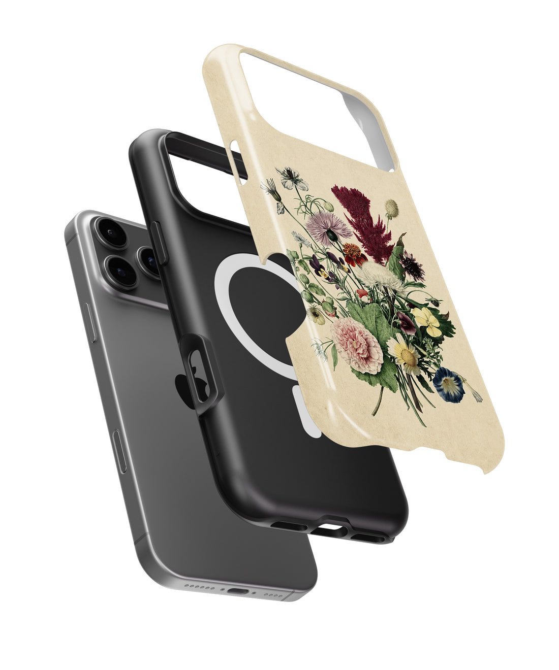 Vintage Floral Bouquet MagSafe iPhone Tough Case product image for iPhone 17 Pro Max