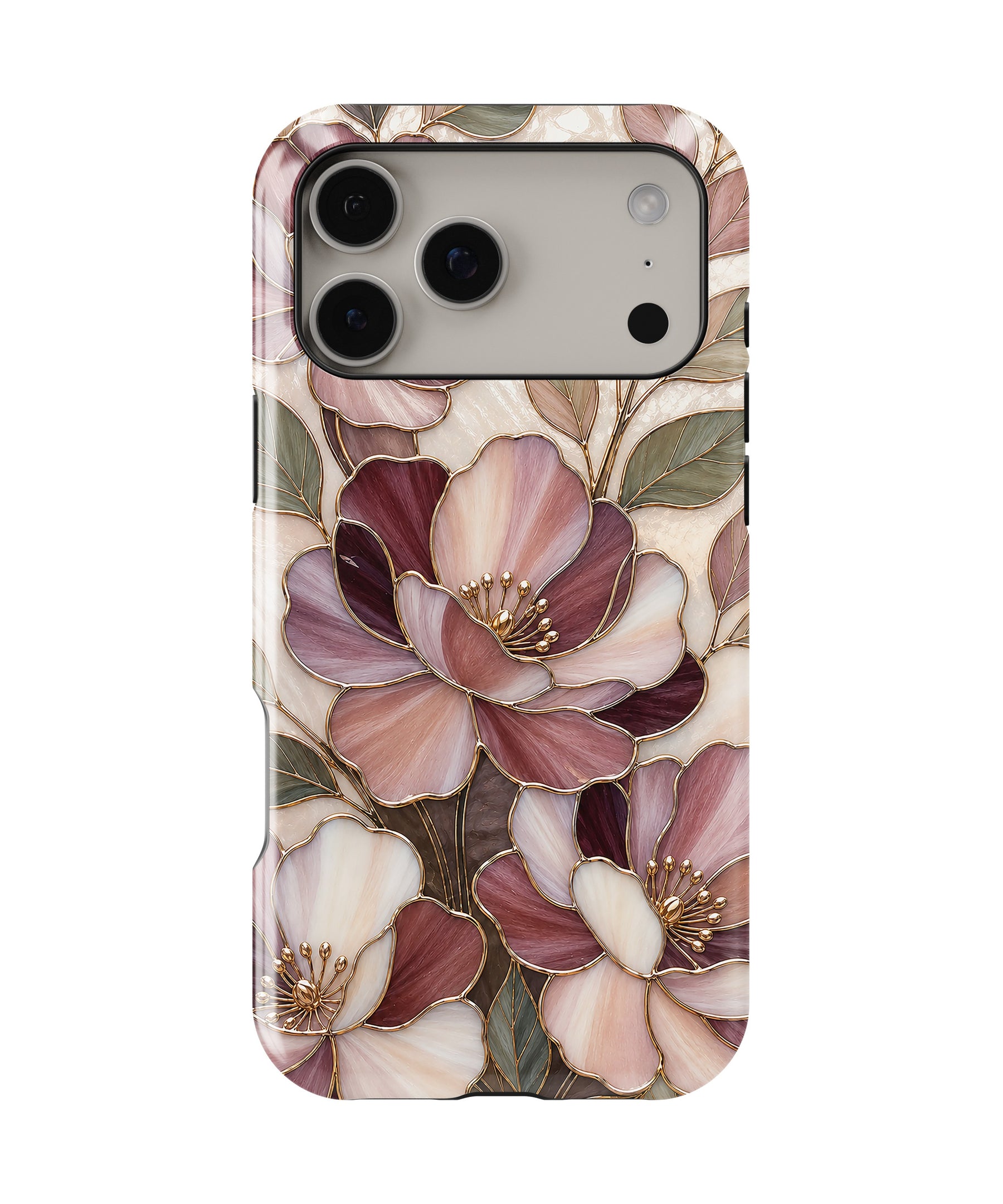 Magnolia Blossom Floral MagSafe iPhone Tough Case