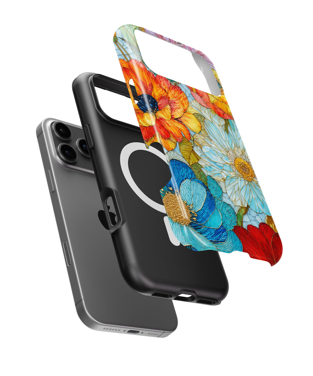 Vibrant Floral Garden MagSafe iPhone Tough Case product image for iPhone 17 Pro Max