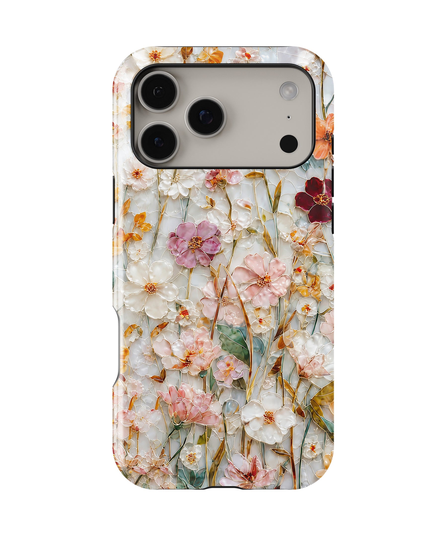 Pressed Blossom Wildflower MagSafe iPhone Tough Case
