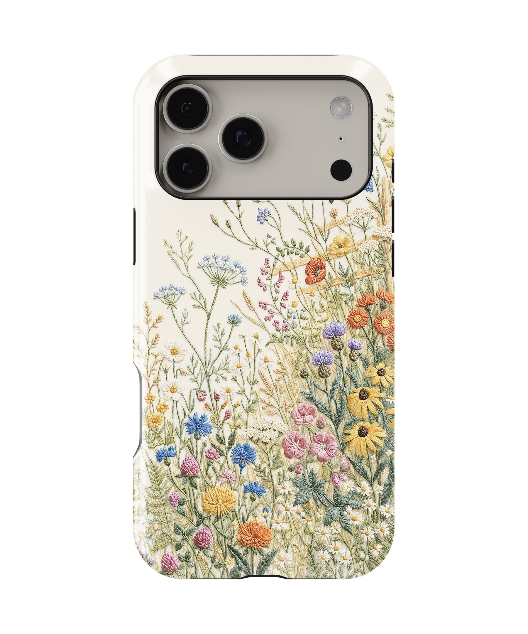 Light Pastel Floral Botanical MagSafe iPhone Tough Case