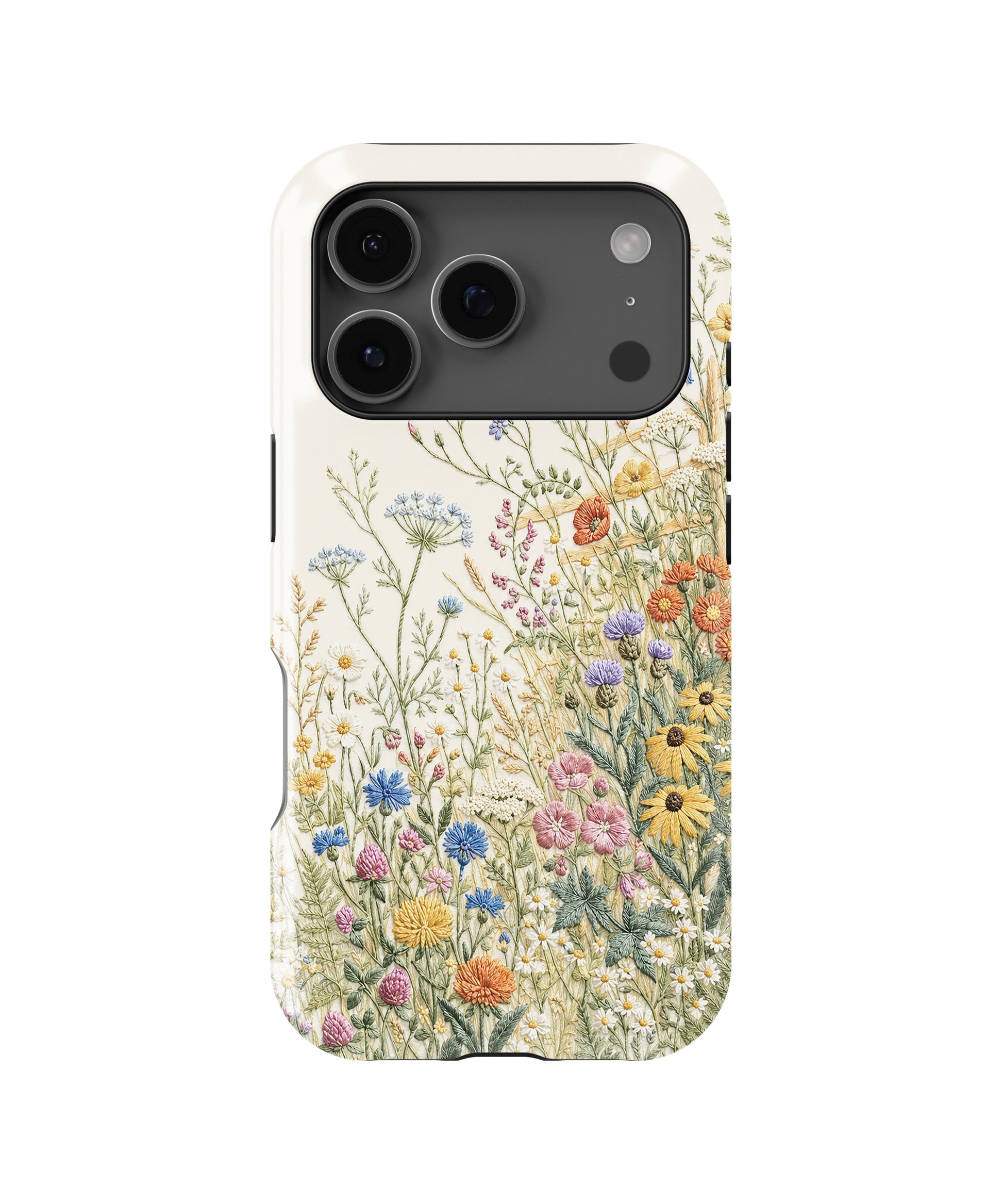 Light Pastel Floral Botanical MagSafe iPhone Tough Case product image for iPhone 17 Pro