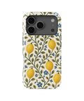 Sicilian Lemon Mosaic MagSafe iPhone tough case for iPhone 17 Pro