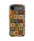 Vintage Folk Art Tile Patchwork MagSafe iPhone tough case for iPhone 17 Air