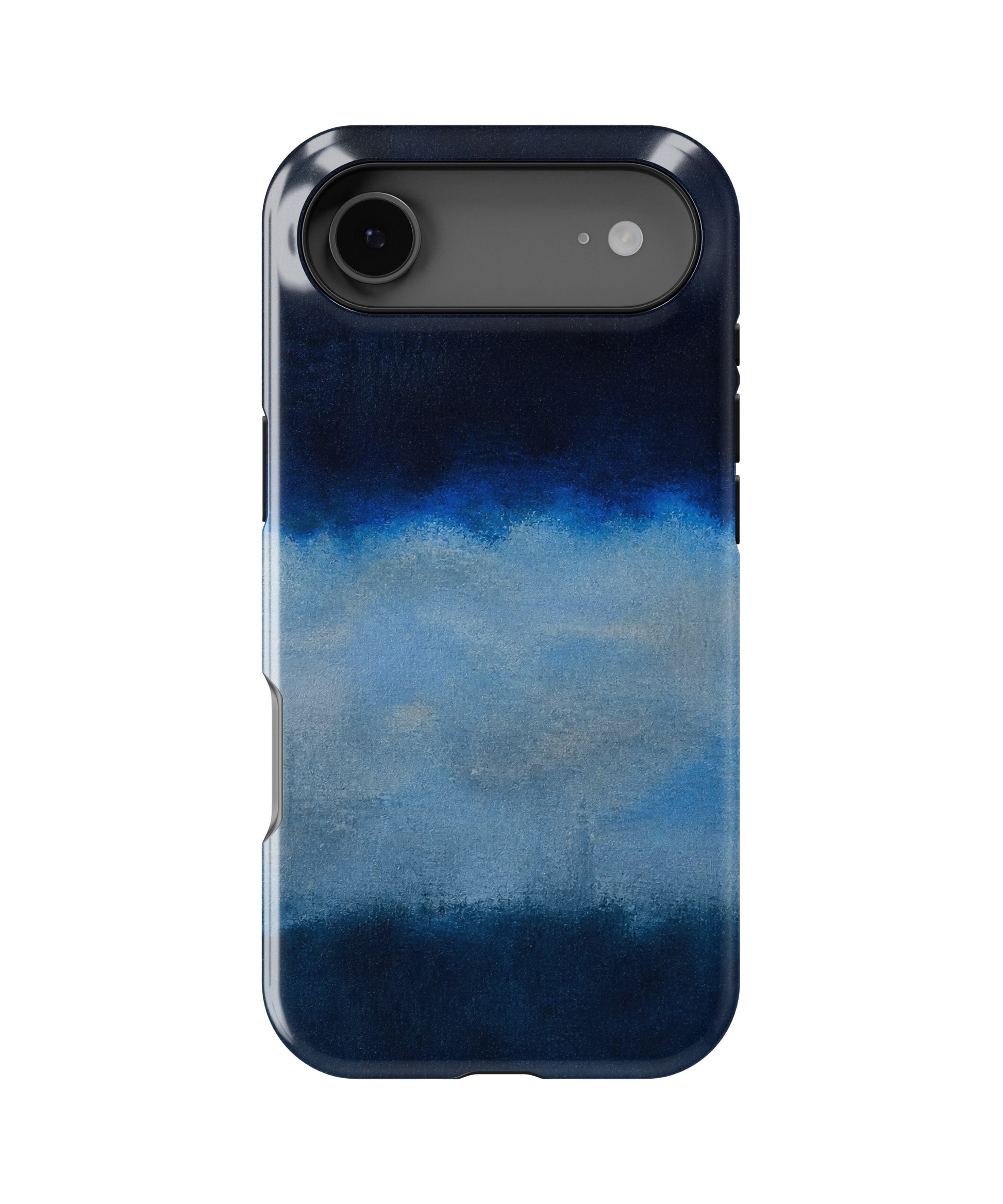 Midnight Navy Sky Blue Color Block MagSafe iPhone tough case for iPhone 17 Air