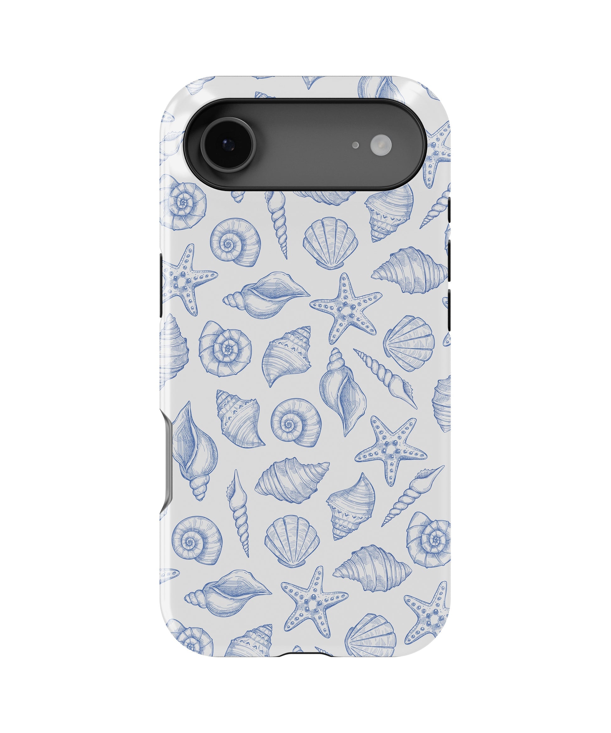 Blue Seashell Starfish MagSafe iPhone Tough Case - i17AT p1