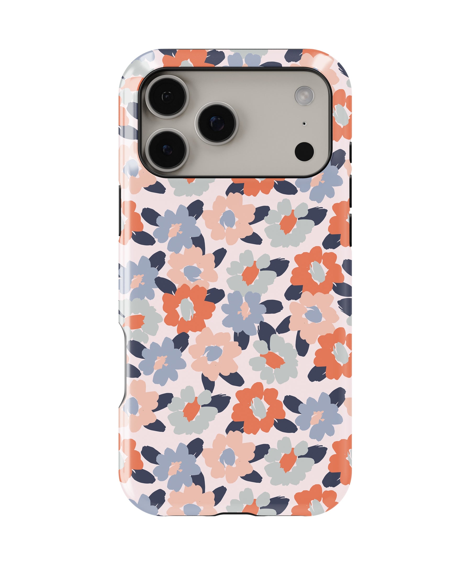 Pastel Modern Floral MagSafe iPhone Tough Case
