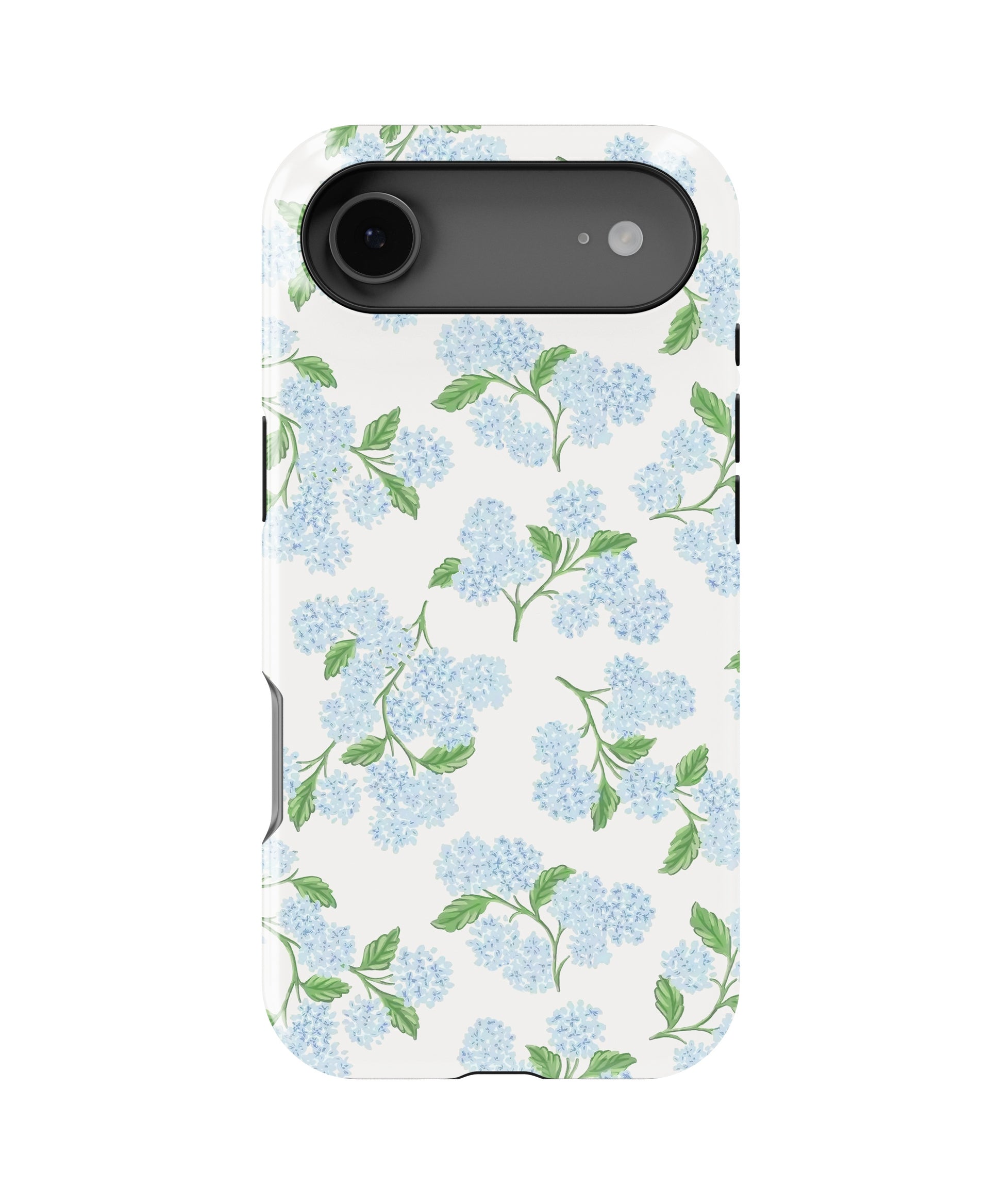 Blue Hydrangea Floral MagSafe iPhone Tough Case - i17AT p1