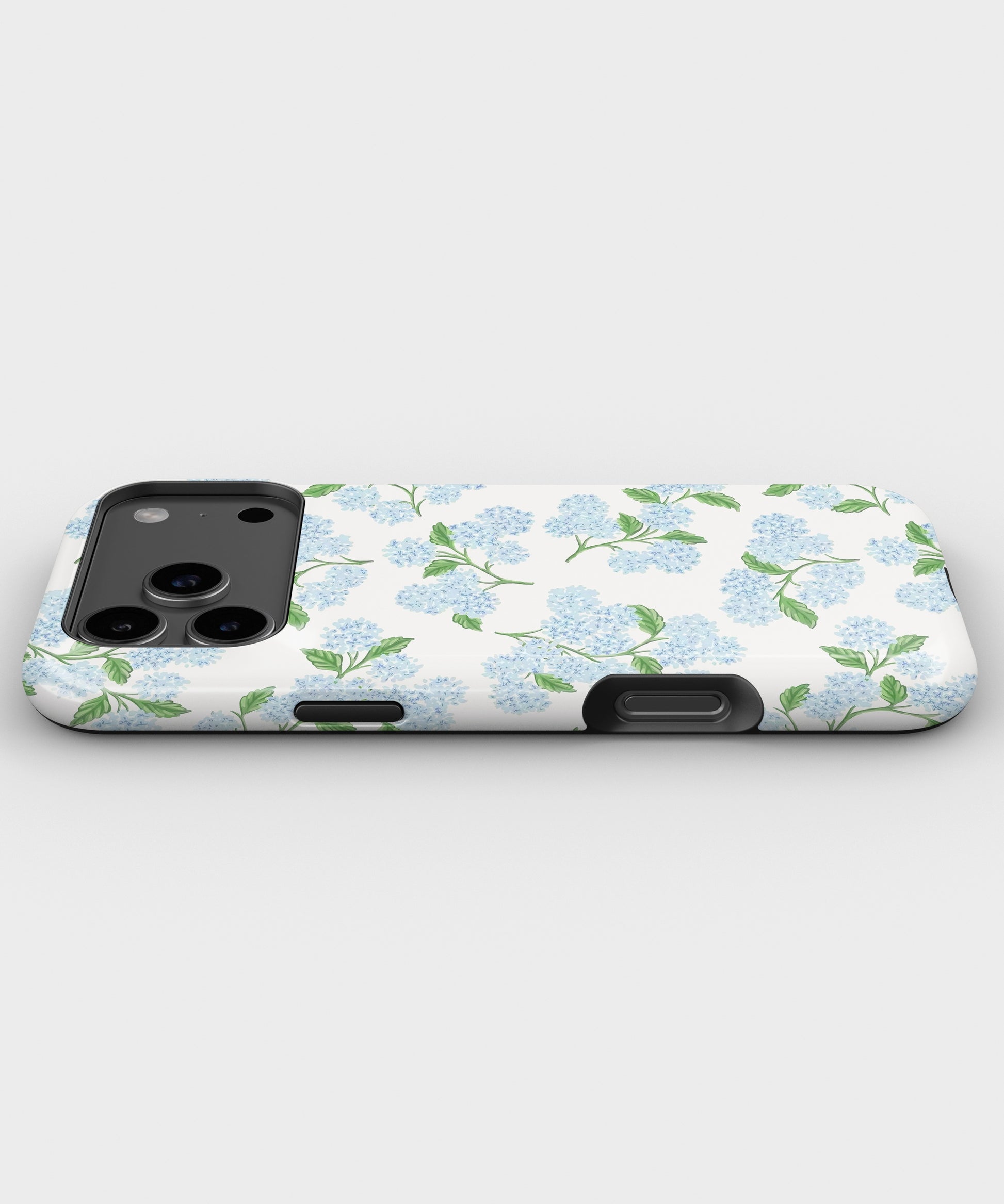 Blue Hydrangea Floral MagSafe iPhone Tough Case - i17PMT p3