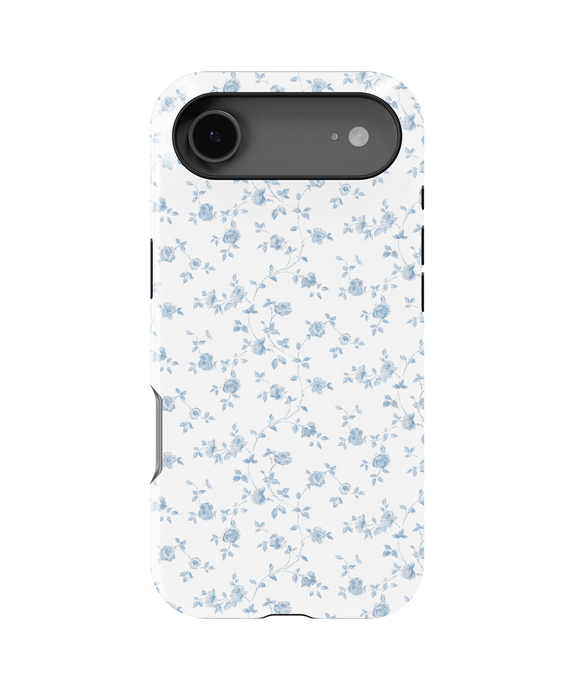 Blue Vintage Floral Vine MagSafe iPhone Tough Case - i17AT p1