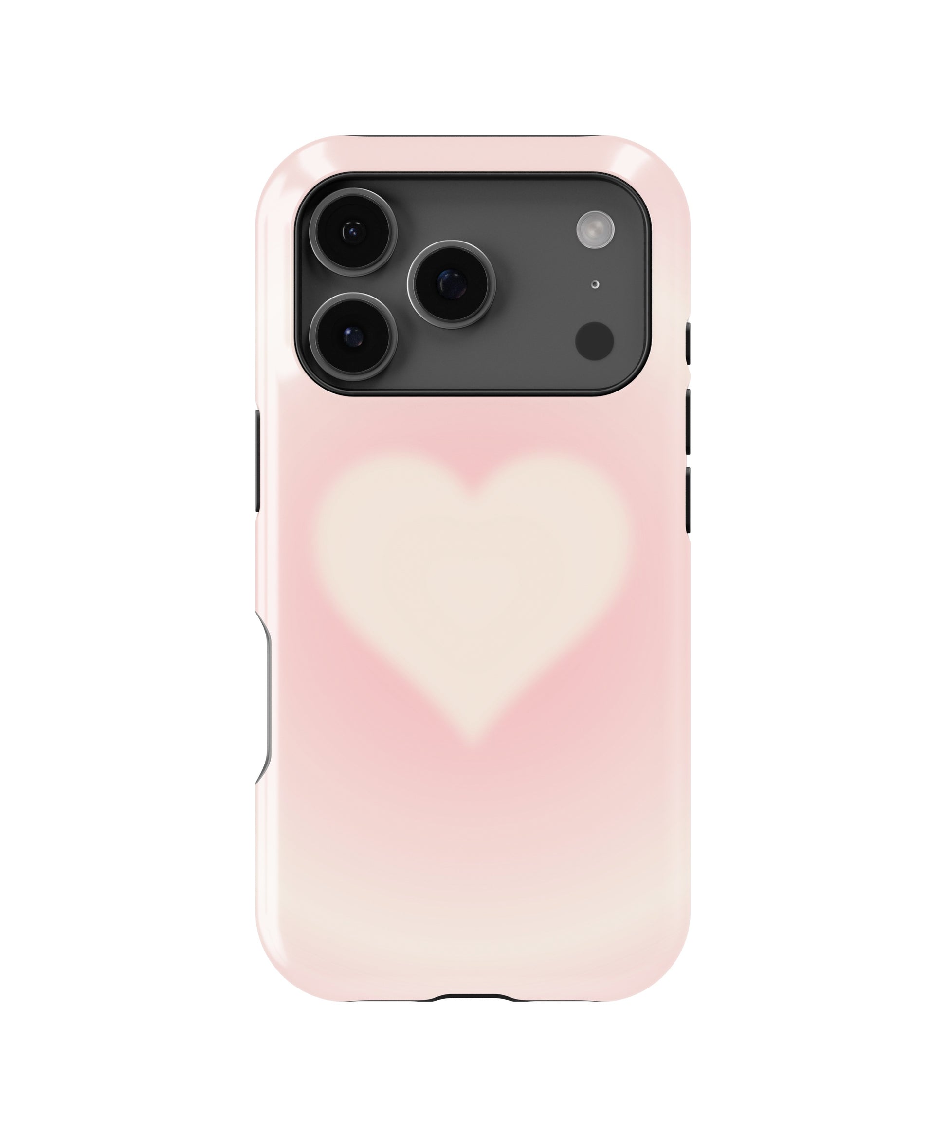 Pink Blush Heart Glow MagSafe iPhone Tough Case - i17PT p1