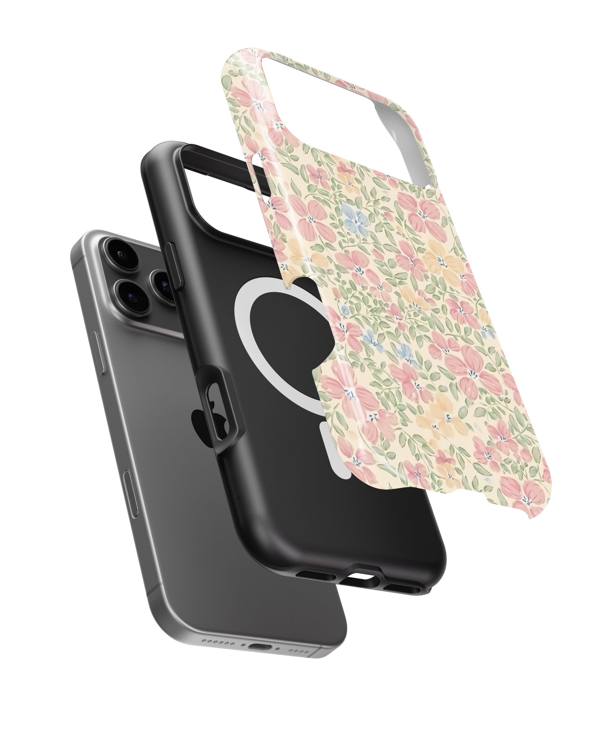 Pastel Garden Floral MagSafe iPhone Tough Case - i17PMT p11