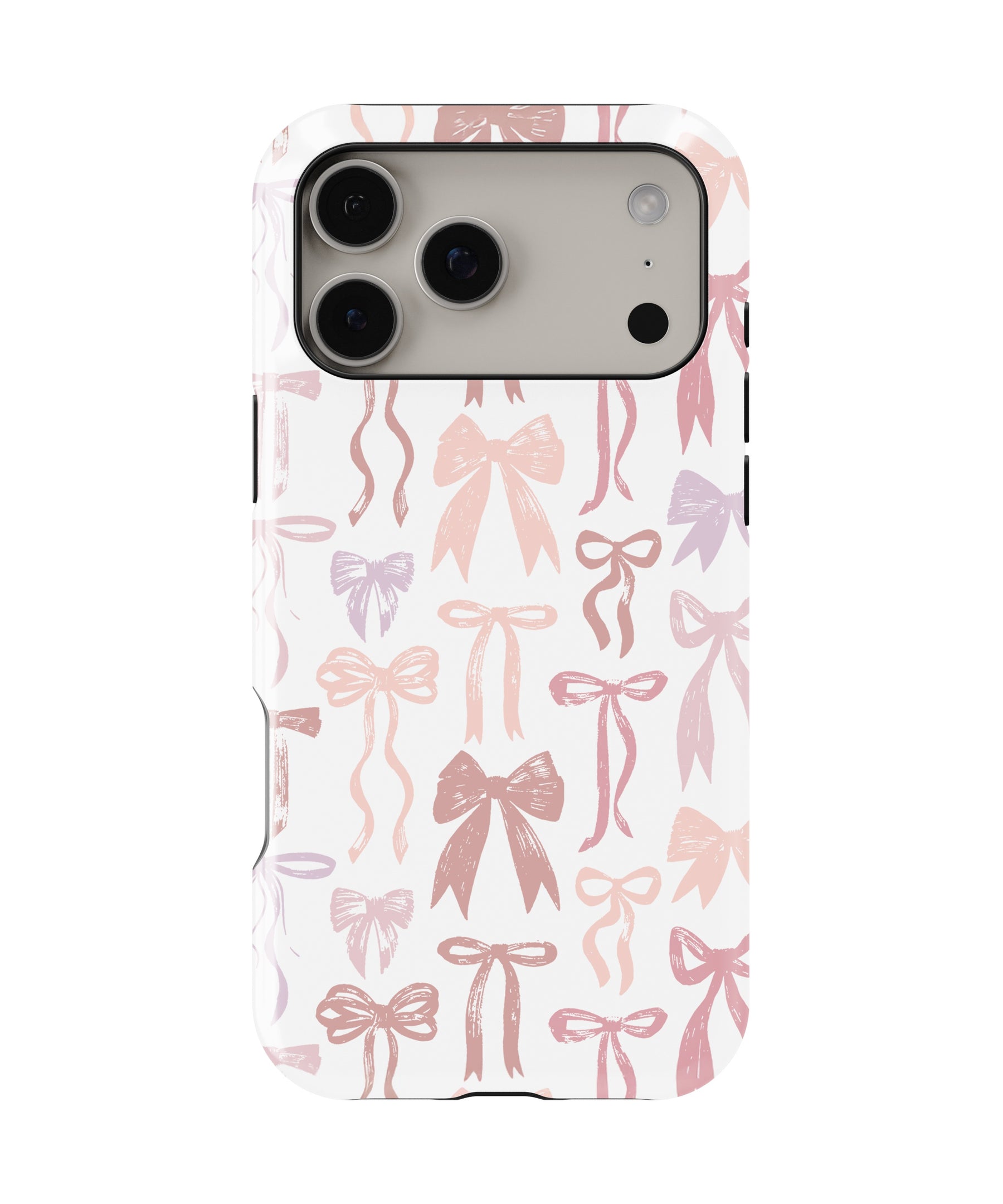Pink Coquette Bow MagSafe iPhone Tough Case