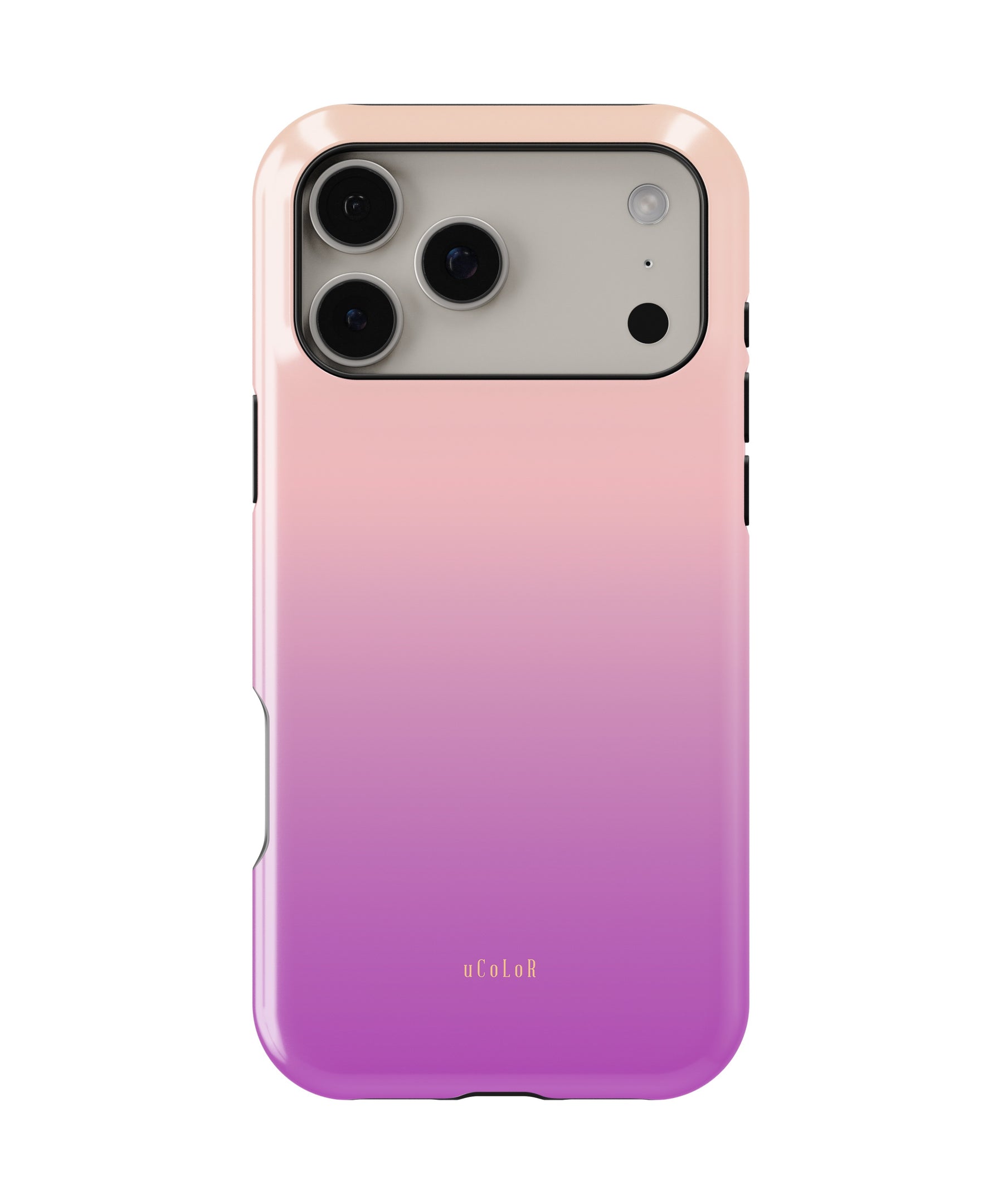 Pink Purple Ombre Gradient MagSafe iPhone Tough Case