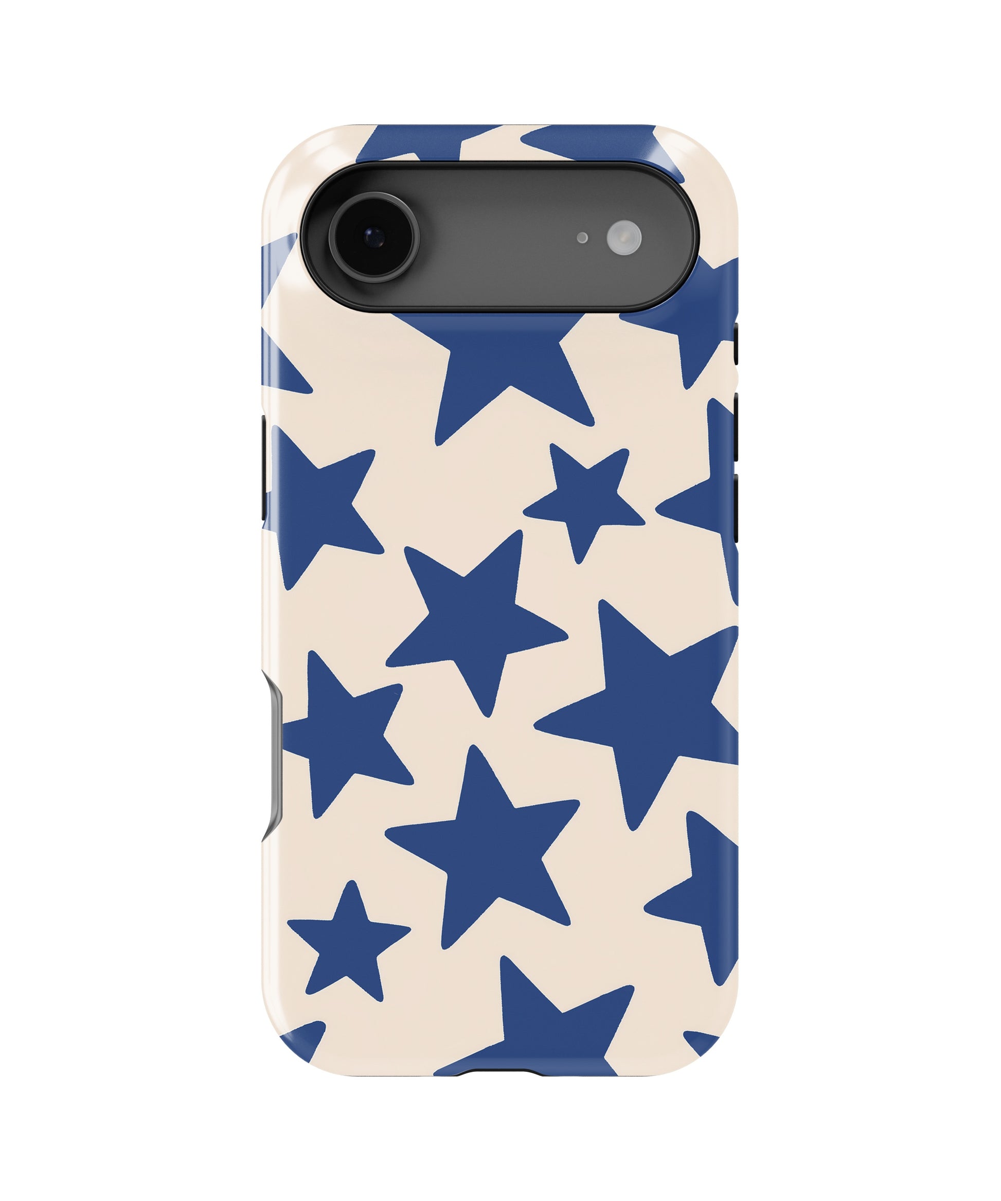 Blue Star Pattern MagSafe iPhone Tough Case - i17AT p1