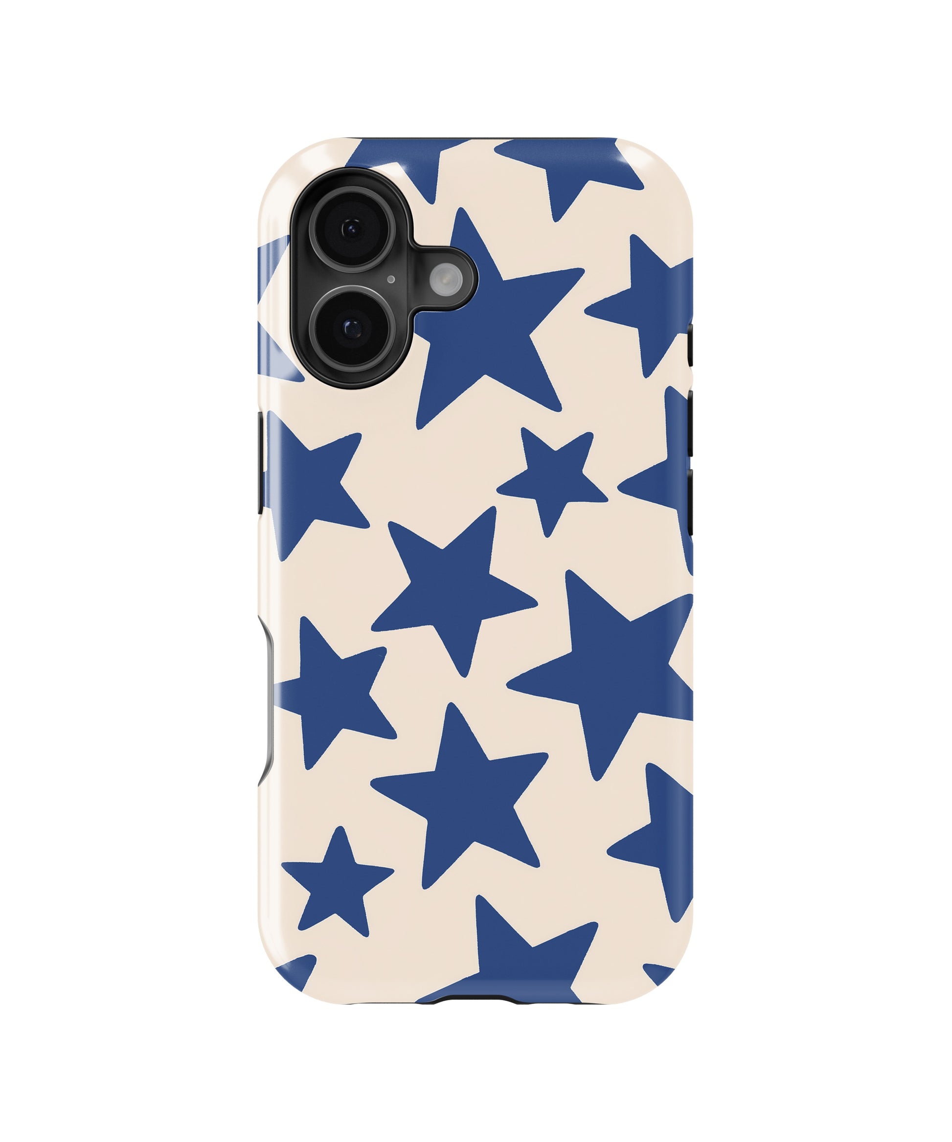 Blue Star Pattern MagSafe iPhone Tough Case - i17T p1