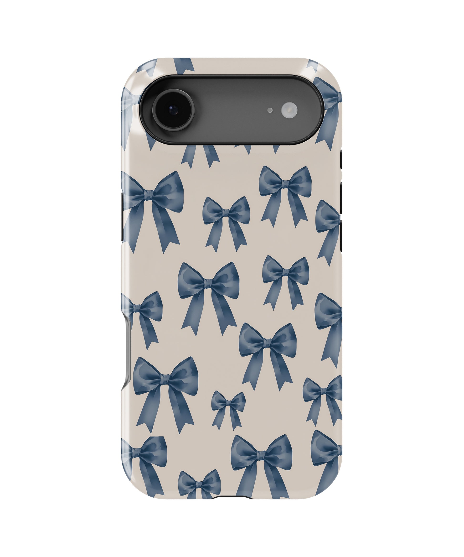 Blue Coquette Bow MagSafe iPhone Tough Case - i17AT p1