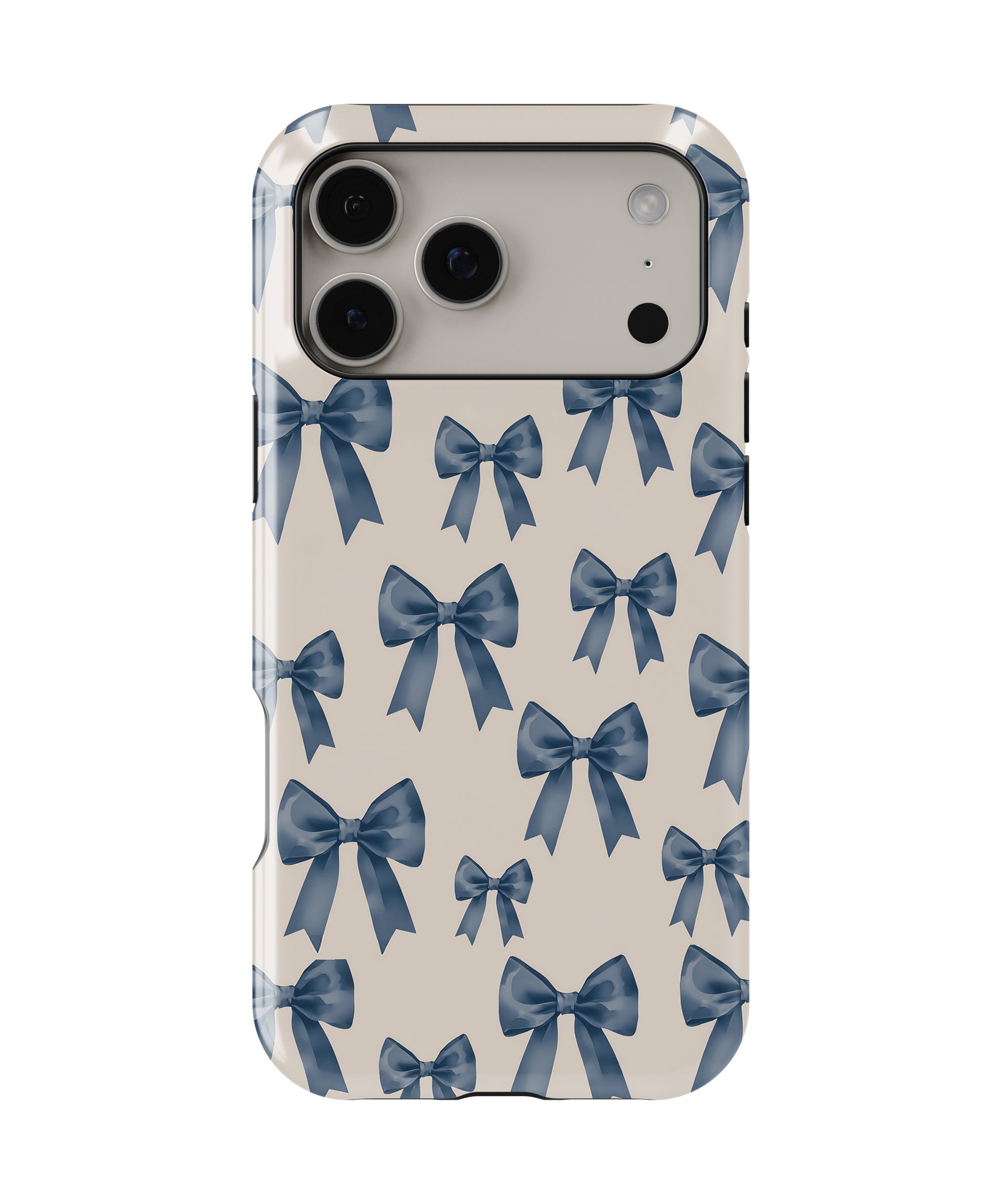 Blue Coquette Bow MagSafe iPhone Tough Case - i17PMT p1