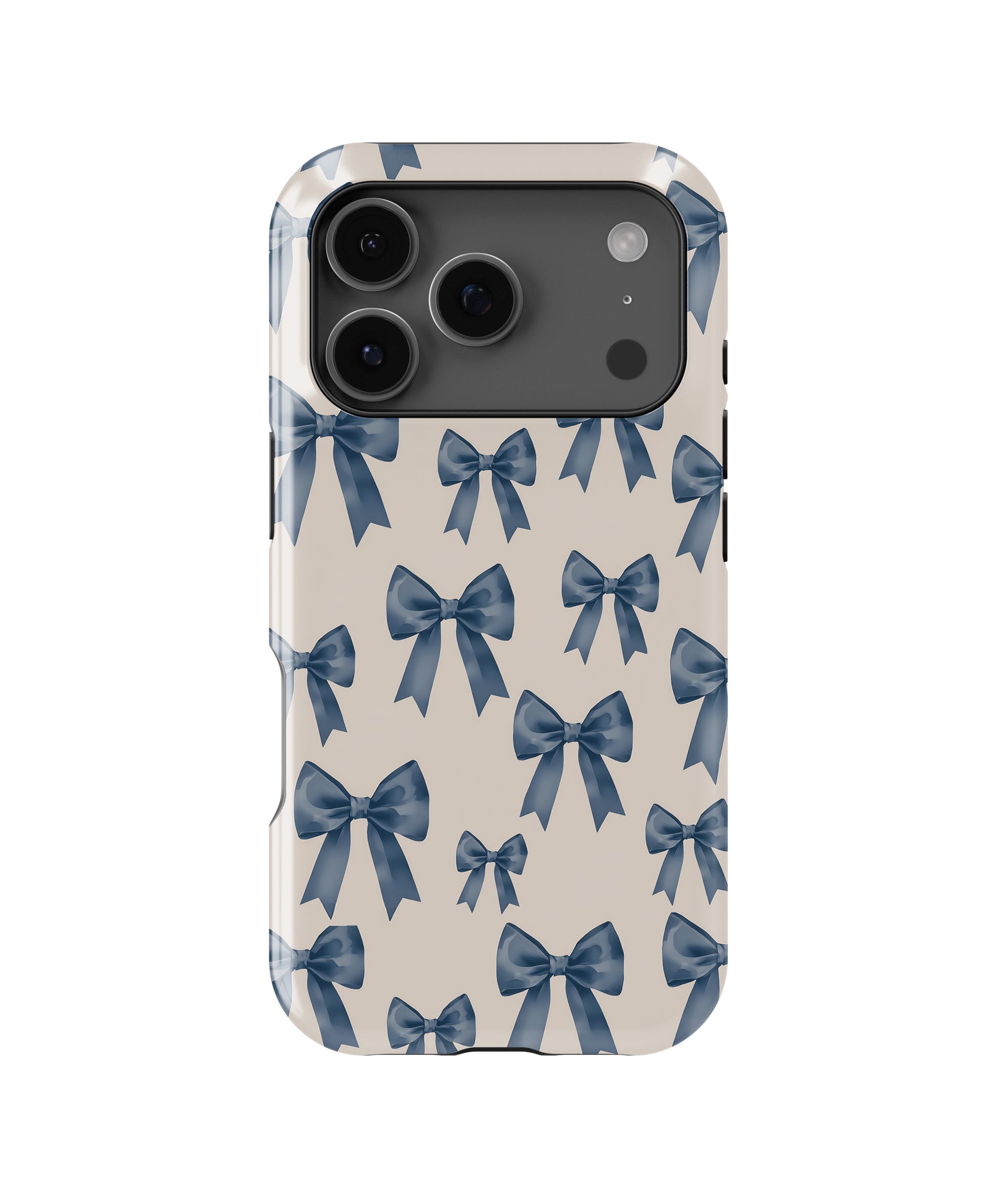 Blue Coquette Bow MagSafe iPhone Tough Case - i17PT p1