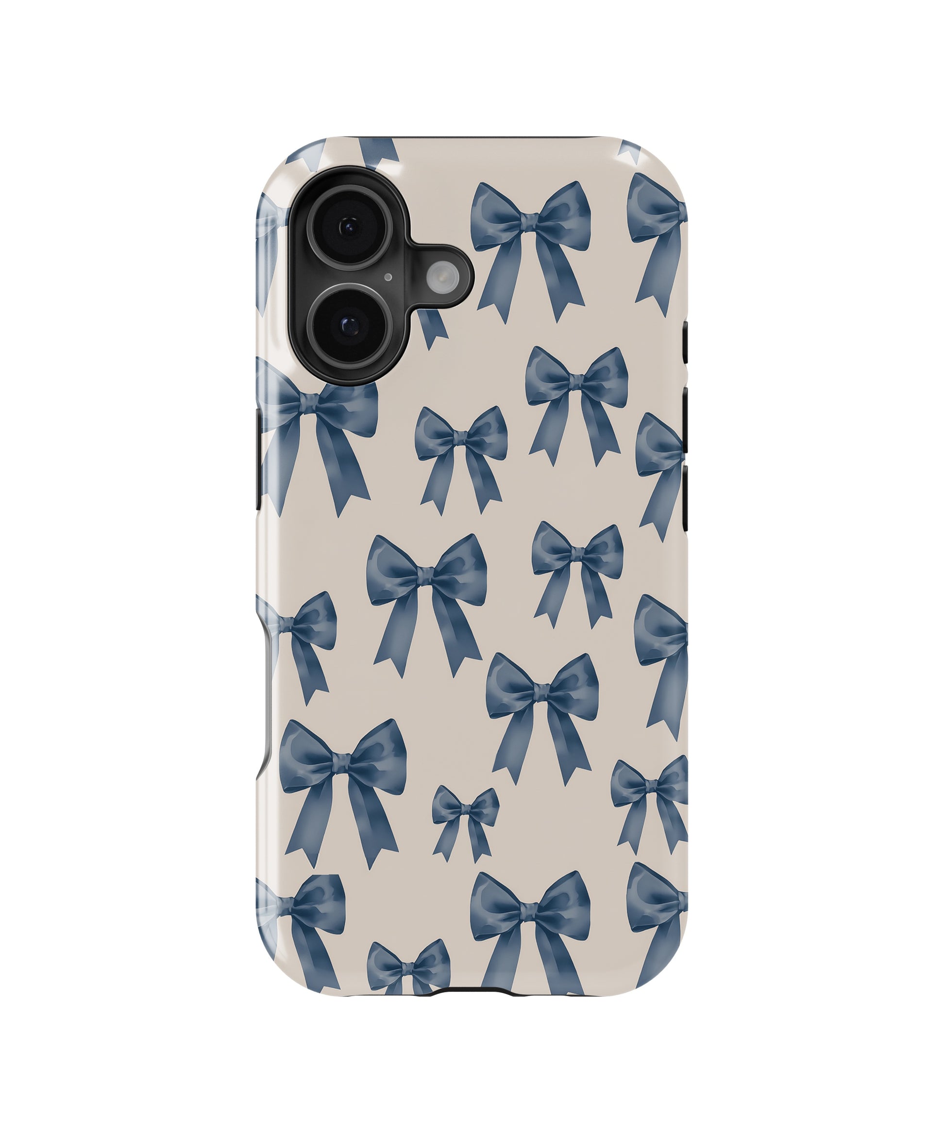 Blue Coquette Bow MagSafe iPhone Tough Case - i17T p1