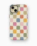 Pastel Mosaic Tile Shockproof MagSafe Case for iPhone - iPhone 15 Plus (6.7