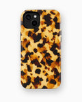 Honey Amber Tortoise Shell Shockproof MagSafe Case for iPhone - iPhone 15 Plus (6.7