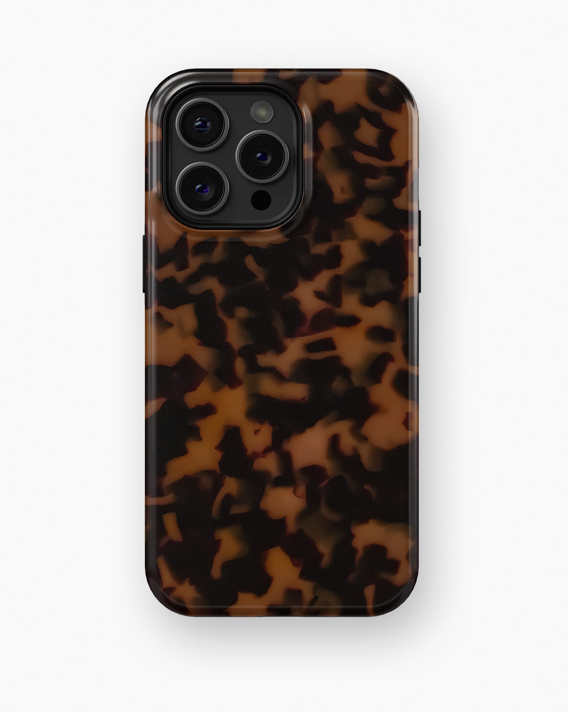 Caramel Tortoise Shell Shockproof MagSafe Case for iPhone - iPhone 16 Pro Max (6.9")