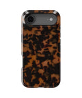 Caramel Tortoise Shell Shockproof MagSafe Case for iPhone - iPhone 17 Air (6.5