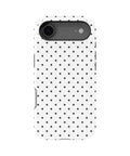 Classic Black Polka Dot Shockproof MagSafe Case for iPhone - iPhone 17 Air (6.5