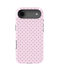 Blush Taupe Polka Dot Shockproof MagSafe Case for iPhone - iPhone 17 Air (6.5