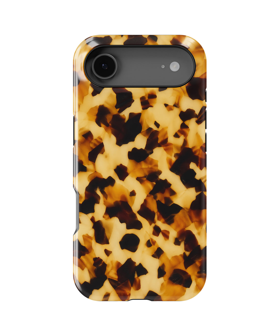Honey Amber Tortoise Shell Shockproof MagSafe Case for iPhone - iPhone 17 Pro Max (6.9")