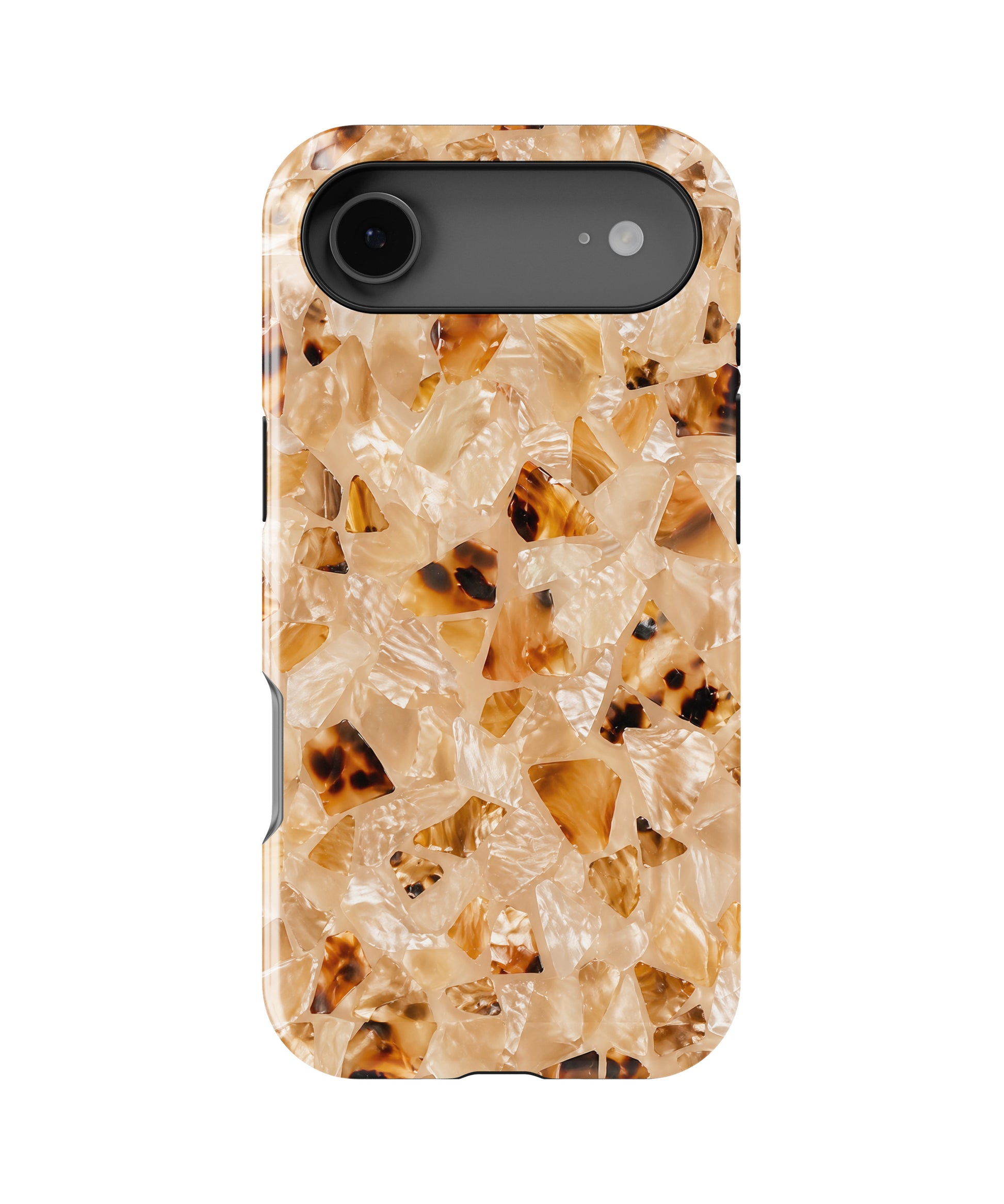 Champagne Pearl Tortoise Shell Shockproof MagSafe Case for iPhone - iPhone 17 Air (6.5")