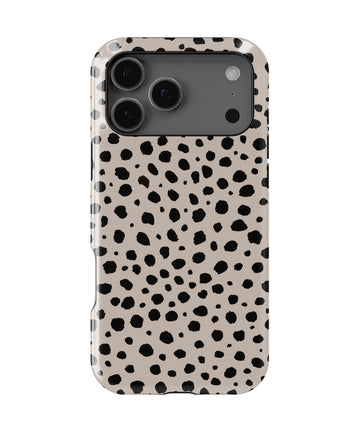 Personalized Dotted Dance iPhone 17 Case | Custom Name MagSafe Shockproof Case for iPhone 17 Pro Max, 17 Pro & 17 Air