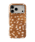Golden Fawn Print Shockproof MagSafe Case for iPhone - iPhone 17 Pro Max (6.9