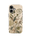 Ivory Botanical Bloom Shockproof MagSafe Case for iPhone - iPhone 17 (6.3