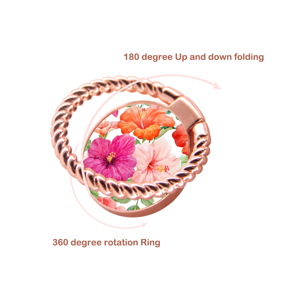 Finger Ring Stand Floral