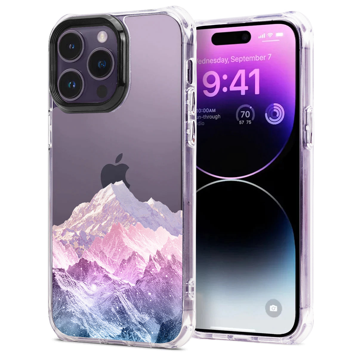 High smartphone case, iPhone® 14 Pro Max, Silver tone